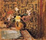 Edouard Vuillard  - Bilder Gemälde - Still Life with Flowers