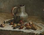 Edouard Vuillard  - Bilder Gemälde - Still Life with Jug and Knife