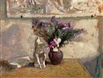 Edouard Vuillard  - Bilder Gemälde - Still Life with Leda