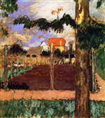 Edouard Vuillard  - Bilder Gemälde - The Duck Pen at Chateau des Clayes