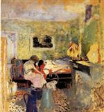 Edouard Vuillard  - Bilder Gemälde - The Green Room