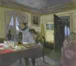 Edouard Vuillard  - Bilder Gemälde - The Laden Table