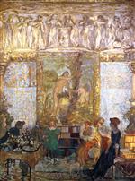 Edouard Vuillard  - Bilder Gemälde - The Library