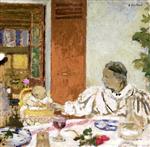 Edouard Vuillard  - Bilder Gemälde - The Meal