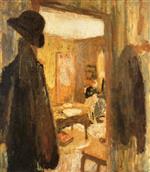 Edouard Vuillard  - Bilder Gemälde - The Open Door