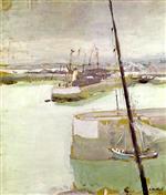 Edouard Vuillard  - Bilder Gemälde - The Port of Honfleur