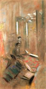Edouard Vuillard  - Bilder Gemälde - The Salon of Coco Chanel