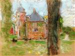 Edouard Vuillard  - Bilder Gemälde - The Tower of Château des Clayes
