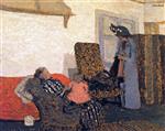 Edouard Vuillard  - Bilder Gemälde - The White Room