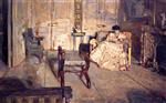 Edouard Vuillard  - Bilder Gemälde - The White Salon