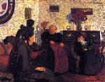 Edouard Vuillard  - Bilder Gemälde - The Widow's Visit