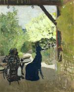 Edouard Vuillard  - Bilder Gemälde - Under the Portico