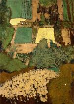 Edouard Vuillard  - Bilder Gemälde - View Down the Hill