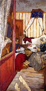 Edouard Vuillard  - Bilder Gemälde - Women Sewing