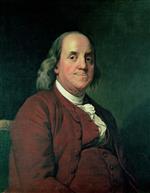 Joseph Wright of Derby - Bilder Gemälde - Benjamin Franklin