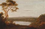 Joseph Wright of Derby  - Bilder Gemälde - Lake Albano