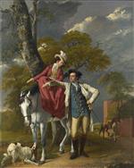 Joseph Wright of Derby  - Bilder Gemälde - Mr and Mrs Coltman