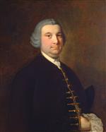 Joseph Wright of Derby  - Bilder Gemälde - Portrait of a Gentleman