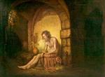Joseph Wright of Derby  - Bilder Gemälde - The Captive