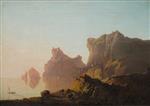Joseph Wright of Derby  - Bilder Gemälde - The Gulf of Salerno