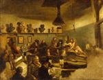 Johann Zoffany - Bilder Gemälde - A Life Class at St Martin's Lane Academy