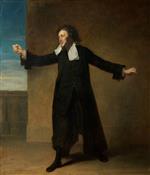 Johann Zoffany - Bilder Gemälde - Charles Macklin as Shylock in Shakespeare's 'The Merchant of Venice', Covent Garden