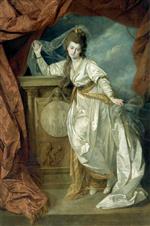 Johann Zoffany - Bilder Gemälde - Elizabeth Farren as Hermione in 'The Winter's Tale'