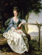 Johann Zoffany  - Bilder Gemälde - Miss Matilda Cleveland