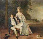 Johann Joseph Zoffany  - Bilder Gemälde - Mr and Mrs Bamfylde