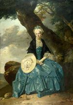 Johann Zoffany  - Bilder Gemälde - Mrs Mary Oswald