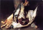 Johann Zoffany  - Bilder Gemälde - Still Life with Hare