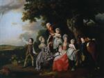 Johann Zoffany  - Bilder Gemälde - The Bradshaw Family
