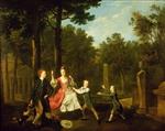 Johann Joseph Zoffany  - Bilder Gemälde - The children of the Duke of Devonshire