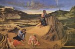 Giovanni Bellini - Bilder Gemälde - Christus am Ölberg