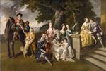 Johann Zoffany  - Bilder Gemälde - The Family of Sir William Young