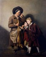 Johann Joseph Zoffany  - Bilder Gemälde - The Porter and the Hare