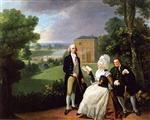 Johann Zoffany  - Bilder Gemälde - The Sayer Family