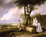 Johann Joseph Zoffany  - Bilder Gemälde - The Summer Children