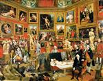 Johann Joseph Zoffany  - Bilder Gemälde - The Tribuna of the Uffizi