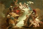 Johann Joseph Zoffany  - Bilder Gemälde - Venus Bringing Arms to Aeneas