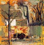Pierre Bonnard - Bilder Gemälde - A Corner of Paris