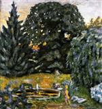 Pierre Bonnard - Bilder Gemälde - At Grand-Lemps
