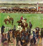 Pierre Bonnard  - paintings - At the Races, Longchamp