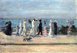 Pierre Bonnard - Bilder Gemälde - At the Seaside