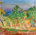 Pierre Bonnard  - paintings - Banks of the Seine