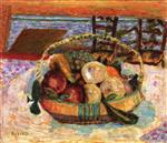 Pierre Bonnard  - paintings - Basket of Fruit in the Dining Room a Le Cannet