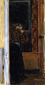 Pierre Bonnard  - Bilder Gemälde - Before the Glass