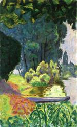 Pierre Bonnard  - Bilder Gemälde - Boat on the Banks of the Seine