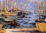 Pierre Bonnard  - Bilder Gemälde - Boats at Antibes