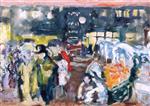Pierre Bonnard  - Bilder Gemälde - Boulevard de Clichy